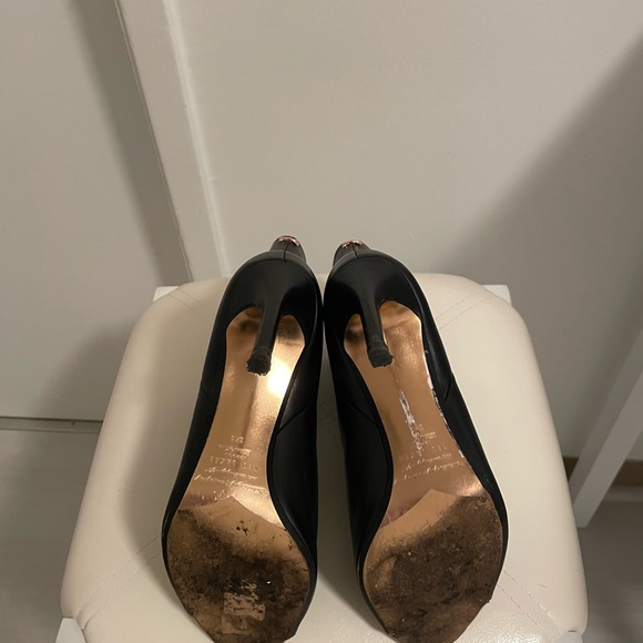 Ted baker London leather peep toe boots - Picture 7 of 7